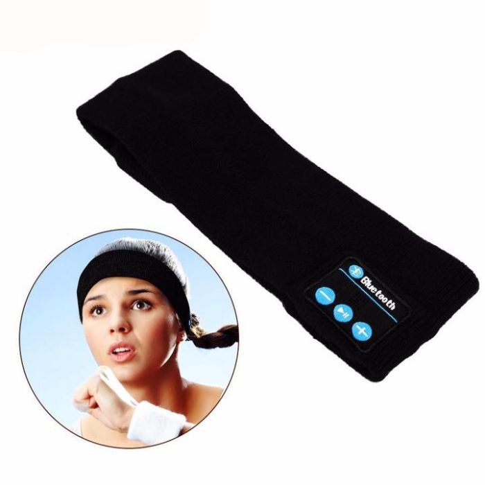 Bluetooth Audio Speaker Sports Sweatband Headwear Strap 1