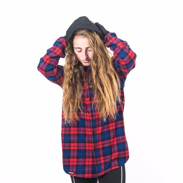 Fit Flannel Fitspi Womens Fitted Flannel Shirt1