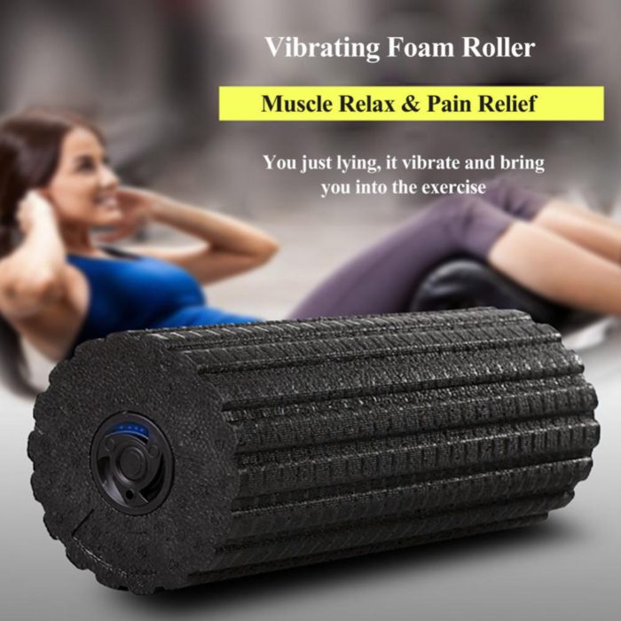 Vibrating Foam Roller Massage Roller Foam Roller Exercises gym 2 1