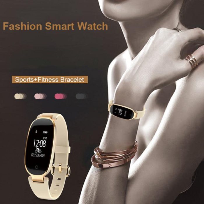 Womens Elegance Reloj Smartwatch Bluetooth Watch Android Smartwatch 24