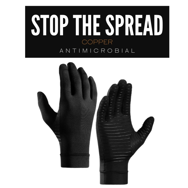 copper antimicrobial gloves