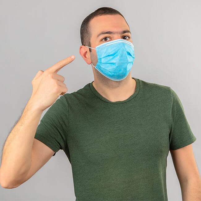 dangers of reversible antiviral face masks