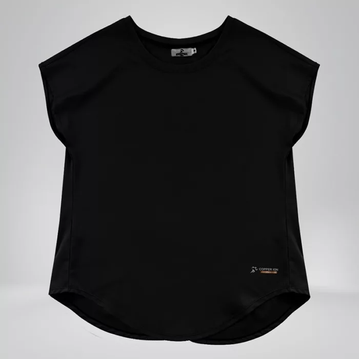 copper fabric workout shirt front