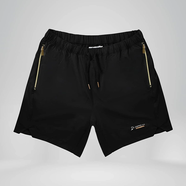 Copper infused Shorts black