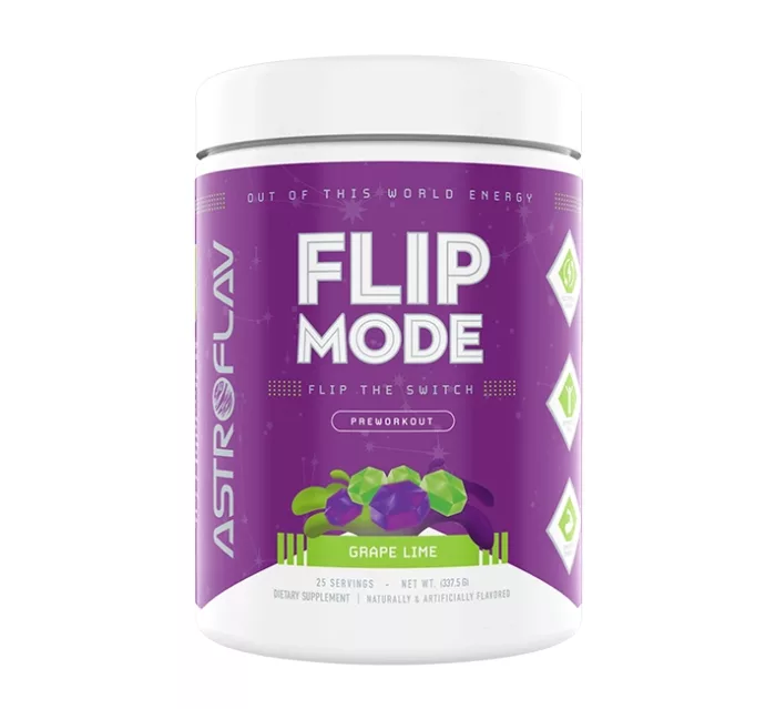 AstroFlav Flip Mode Pre Workout Grape Lime