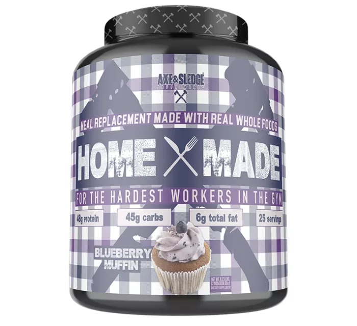 Axe  Sledge Home Made Meal Replacement Protein Blueberry Muffin