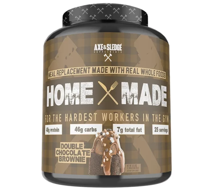 Axe  Sledge Home Made Meal Replacement Protein Double Chocolate Brownie