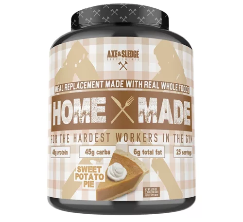 Axe  Sledge Home Made Meal Replacement Protein Sweet Potato Pie