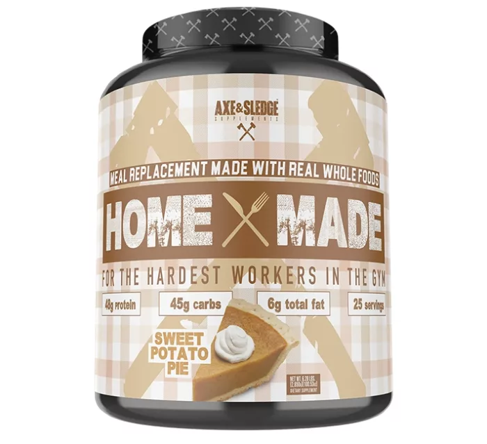 Axe  Sledge Home Made Meal Replacement Protein Sweet Potato Pie