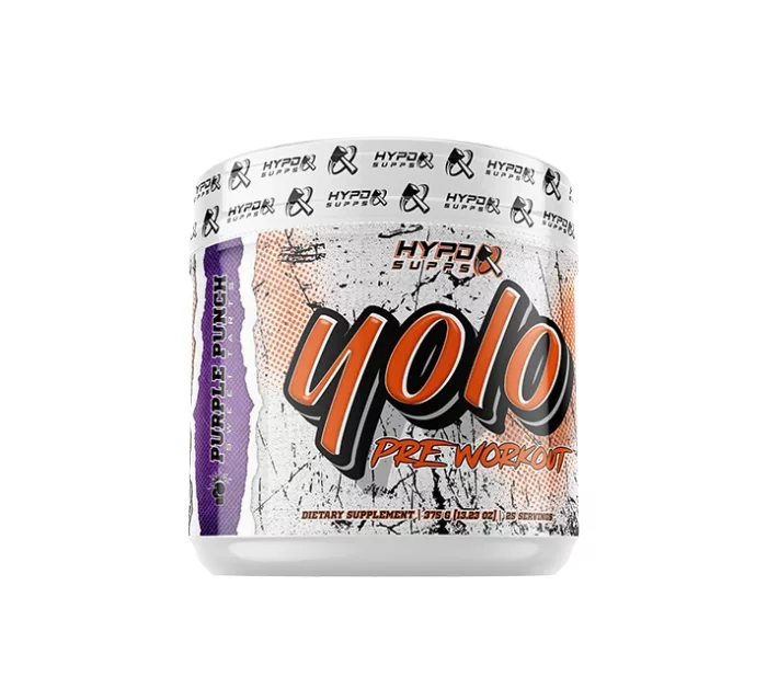 HYPD Supps Yolo Pre Workout Purple Punch