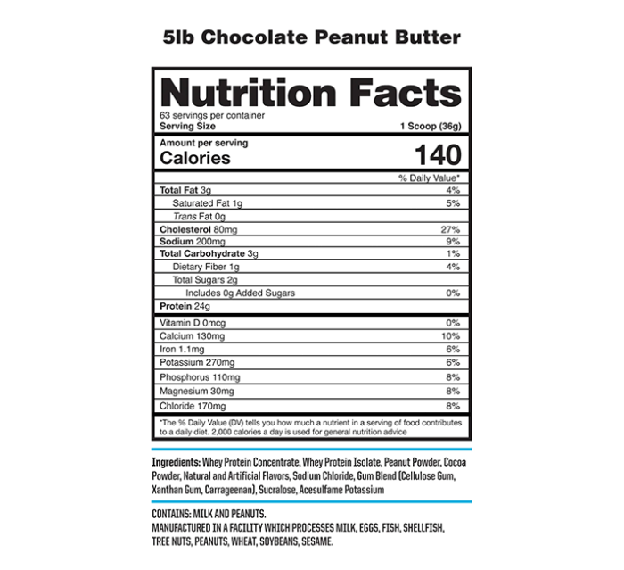 NutraOne ProteinOne Whey Protein Peanut Butter Cup 5lb2