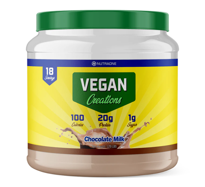 NutraOne Vegan Creations Protein Chocolate Milk
