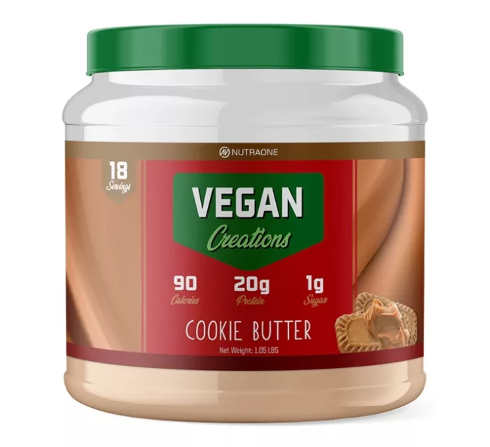 NutraOne Vegan Creations Protein Cookie Butter