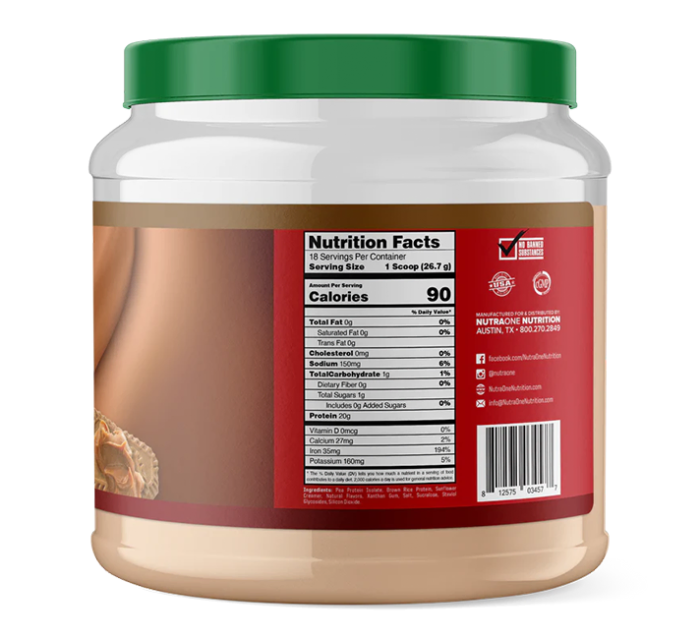 NutraOne Vegan Creations Protein Cookie Butter3