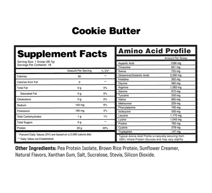 NutraOne Vegan Creations Protein Cookie Butter4