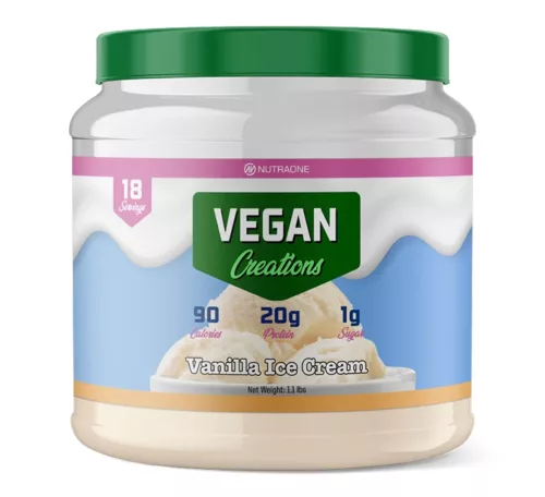 NutraOne Vegan Creations Protein Vanilla Ice Cream
